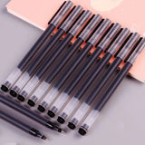 Large-capacity gel pen (frosted barrel)